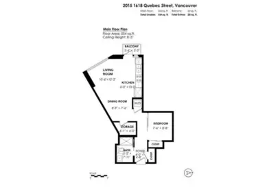Pantry Photo of 2015 1618 Quebec Street, Vancouver, BC