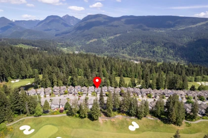 Aerial View of 3303 Chartwell Green, Coquitlam, BC