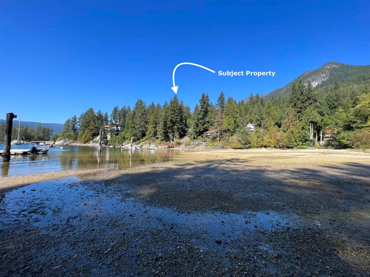 Exterior Rear Photo of Lot 21 Sechelt Inlet Road, Sechelt, BC