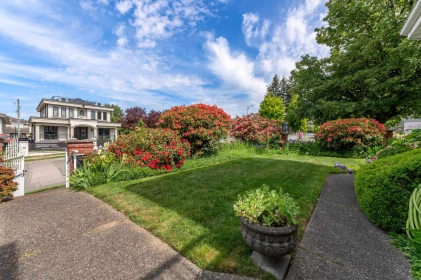 Aerial View of 7416 Jasper Crescent, Vancouver, BC