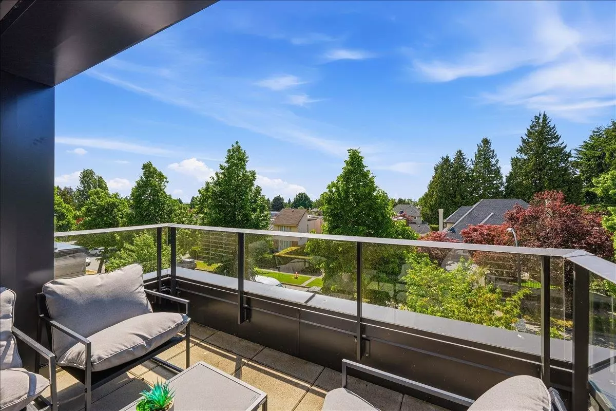Exterior Rear Photo of 506 7228 Adera Street, Vancouver, BC