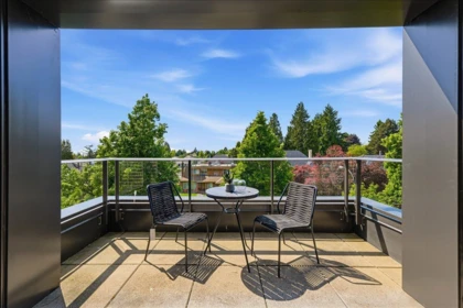 Outdoor Deck Photo of 506 7228 Adera Street, Vancouver, BC