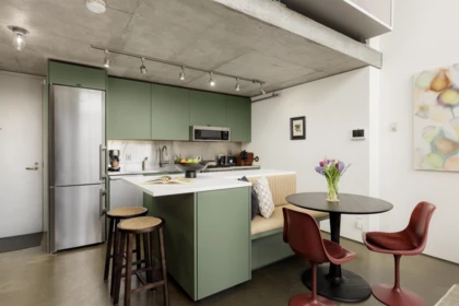 Breakfast Nook Photo of 508 1540 W 2nd Avenue, Vancouver, BC