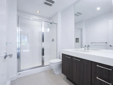 Guest Bathroom Photo of 309 608 Como Lake Avenue, Coquitlam, BC