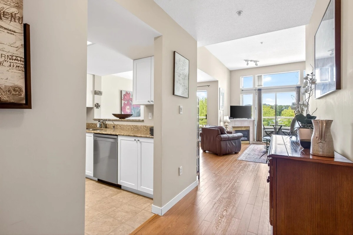 Living Room Photo of 409 220 Newport Drive, Port Moody, BC
