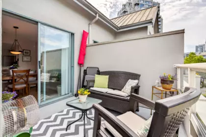 Outdoor Patio Photo of 409 220 Newport Drive, Port Moody, BC