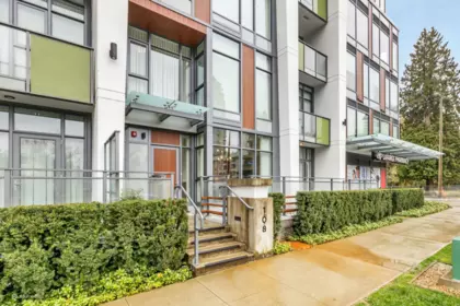 Outdoor Patio Photo of 108 1182 Westwood Street, Coquitlam, BC