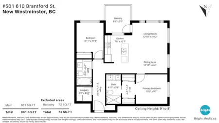 Fitness Center Photo Near 501 610 Brantford Street, New Westminster, BC