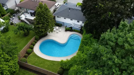 Aerial View of 14981 Raven Place, Surrey, BC
