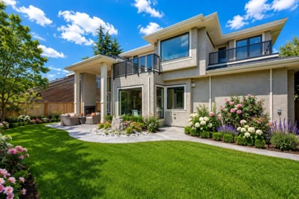Aerial View of 7380 Lismer Avenue, Richmond, BC