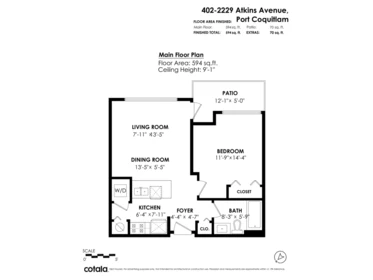Garage Interior Photo of 402 2229 Atkins Avenue, Port Coquitlam, BC