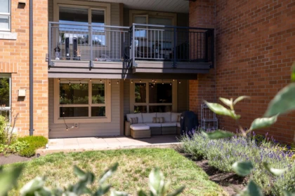 Outdoor Deck Photo of 115 600 Klahanie Drive, Port Moody, BC