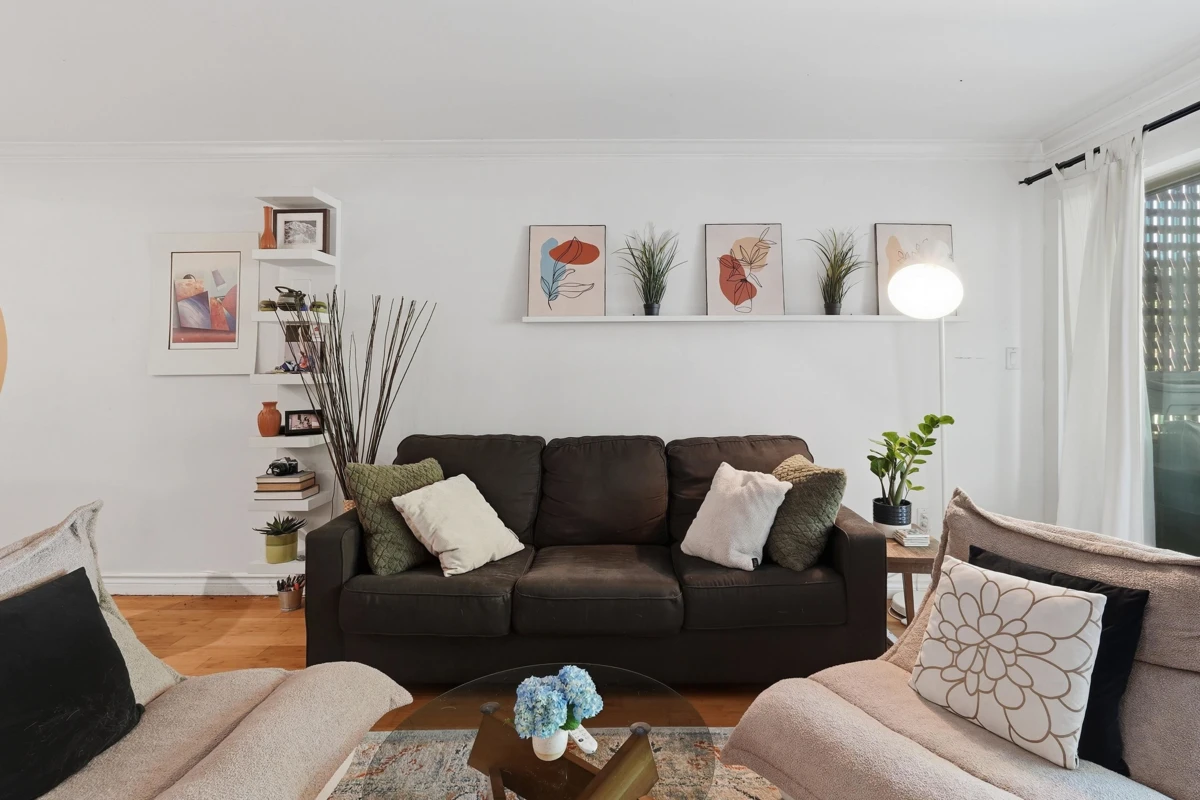 Living Room Photo of 211 9857 Manchester Drive, Burnaby, BC