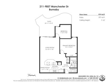 Basement Recreation Room Photo of 211 9857 Manchester Drive, Burnaby, BC