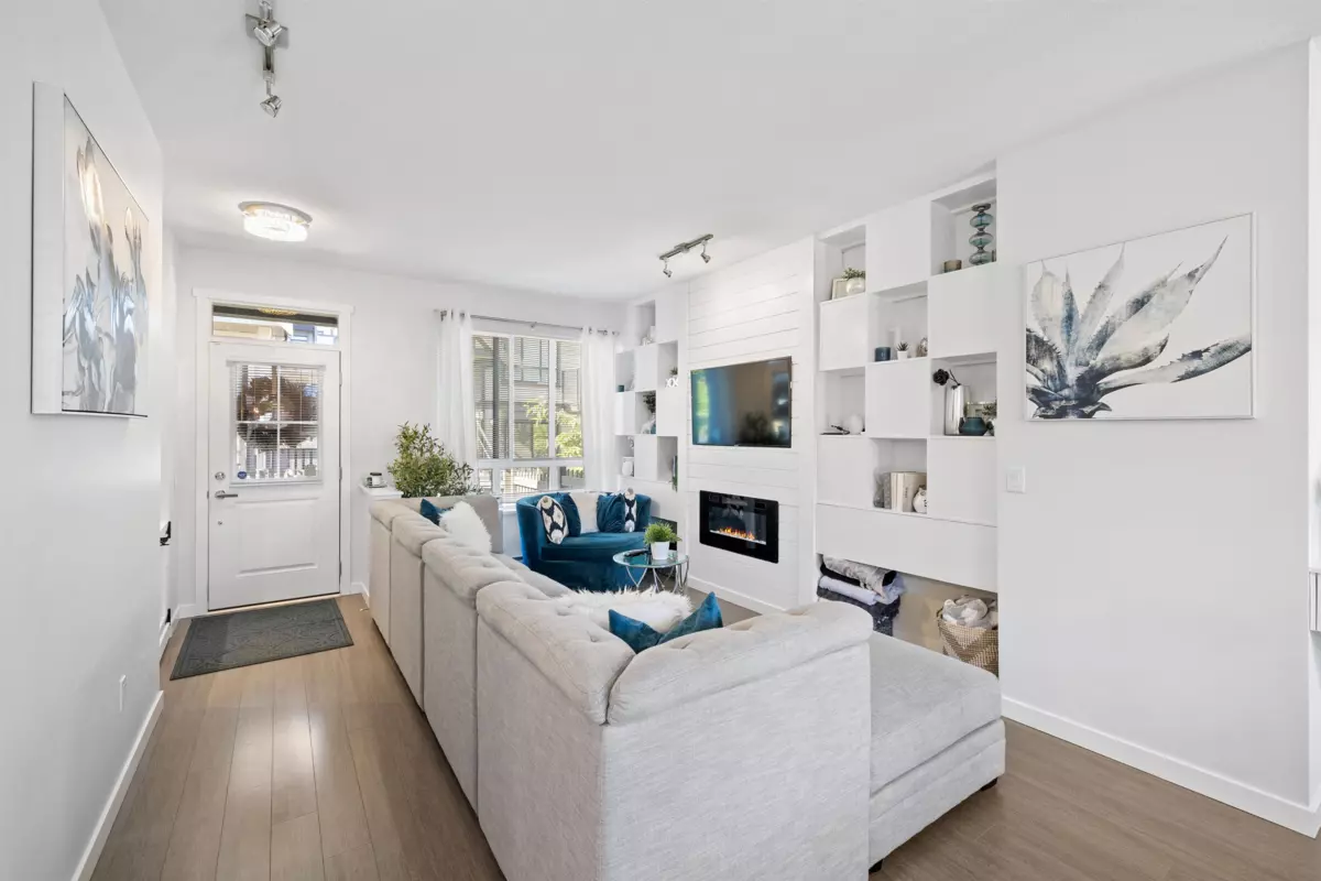 Living Room Photo of 149 3500 Burke Village Promenade, Coquitlam, BC
