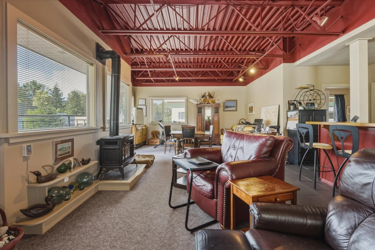 Living Room Photo of 201 1400 Alpha Lake Road, Whistler, BC