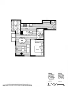 Hallway Photo of 3301 5470 Ormidale Street, Vancouver, BC