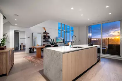 Breakfast Nook Photo of 2406 1500 Fern Street, North Vancouver, BC
