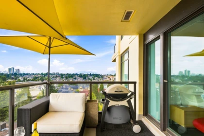 Outdoor Deck Photo of 1205 615 Hamilton Street, New Westminster, BC