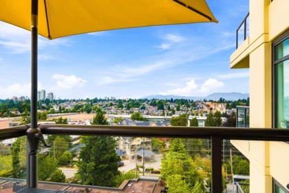 Outdoor Patio Photo of 1205 615 Hamilton Street, New Westminster, BC
