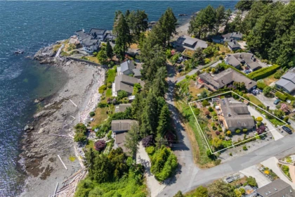 Exterior Rear Photo of 7065 Dale Road, Sechelt, BC