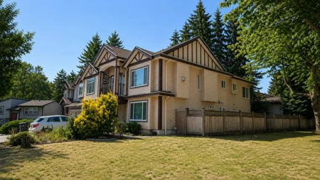 Exterior Rear Photo of 8690 E Tulsy Crescent, Surrey, BC