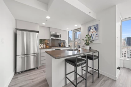 Kitchen Island Photo of 1511 833 Seymour Street, Vancouver, BC