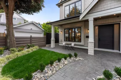 Exterior Rear Photo of 1 2256 Pender Street, Vancouver, BC