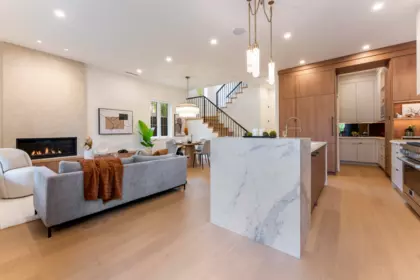Living Room Photo of 1 2256 Pender Street, Vancouver, BC