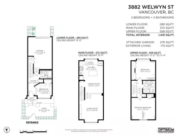 Playground / Recreational Area Near 3882 Welwyn Street, Vancouver, BC