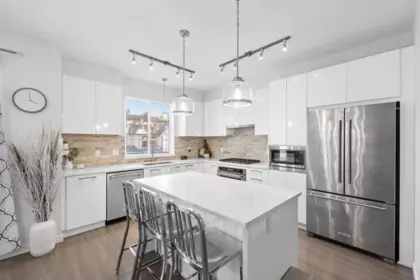 Dining Area Photo of 149 3500 Burke Village Promenade, Coquitlam, BC