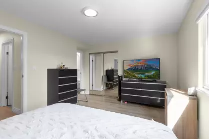 Aerial View of 8167 Forest Grove Drive, Burnaby, BC
