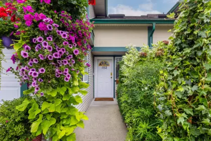 Exterior Rear Photo of 102 5711 Ebbtide Street, Sechelt, BC