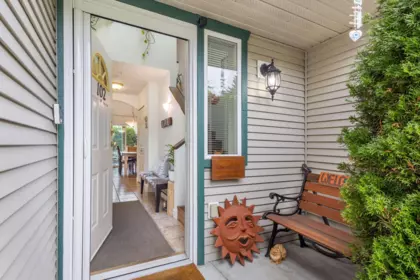 Living Room Photo of 102 5711 Ebbtide Street, Sechelt, BC