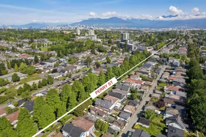 Exterior Rear Photo of 4412 Perry Street, Vancouver, BC