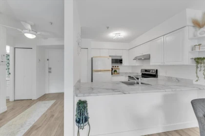 Kitchen Island Photo of 315 7505 138 Street, Surrey, BC
