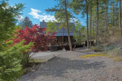 Aerial View of 4253 Packalen Boulevard, Garden Bay, BC