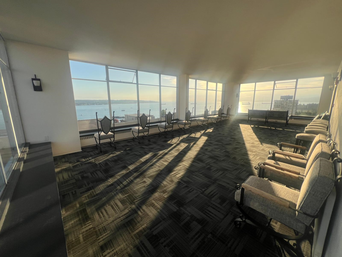 Living Room Photo of 501 1850 Comox Street, Vancouver, BC