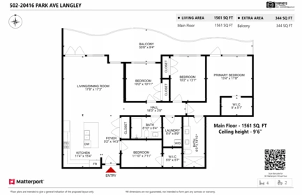 Playground / Recreational Area Near 502 20416 Park Avenue, Langley, BC