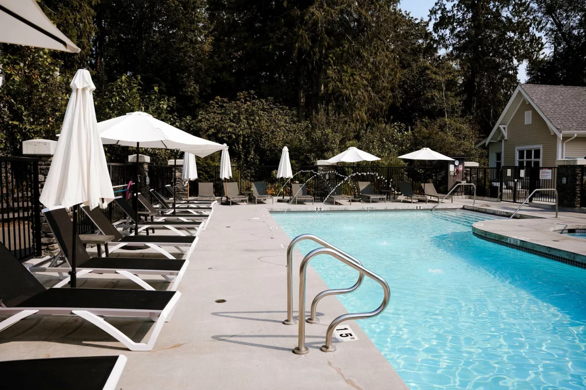 Swimming Pool Photo of 131 8335 Nelson Street, Mission, BC