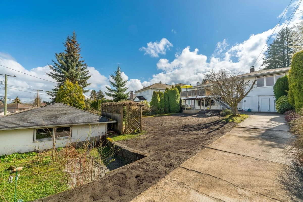 Backyard Photo of 349 Midlothian Street, Vancouver, BC