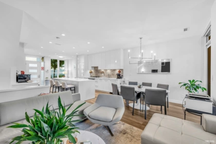 Kitchen Island Photo of TH-5 5410 Shortcut Road, Vancouver, BC