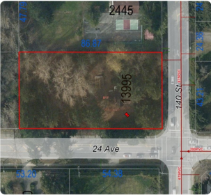 13995 24 Avenue, Surrey, BC, Serpentine —  bed land for sale