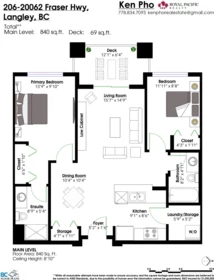 Loft / Bonus Room Photo of 206 20062 Fraser Highway, Langley, BC
