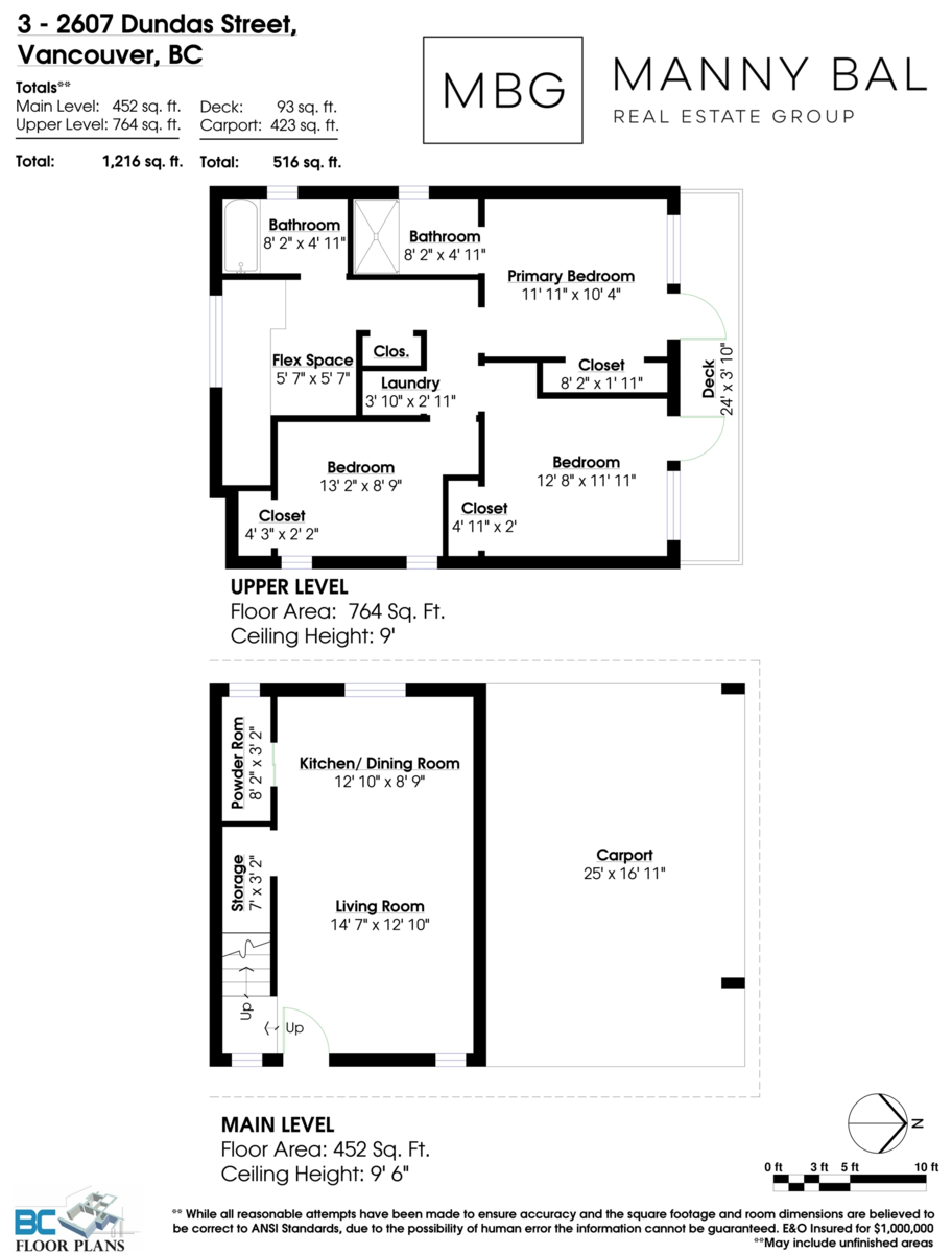 Basement Recreation Room Photo of 2609 Dundas Street, Vancouver, BC