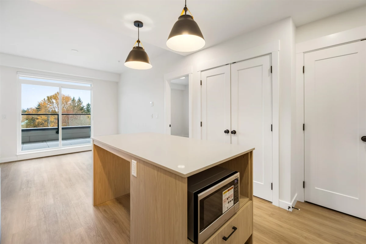 Kitchen Island Photo of 601 27218 Aldergrove Town Centre Drive, Langley, BC