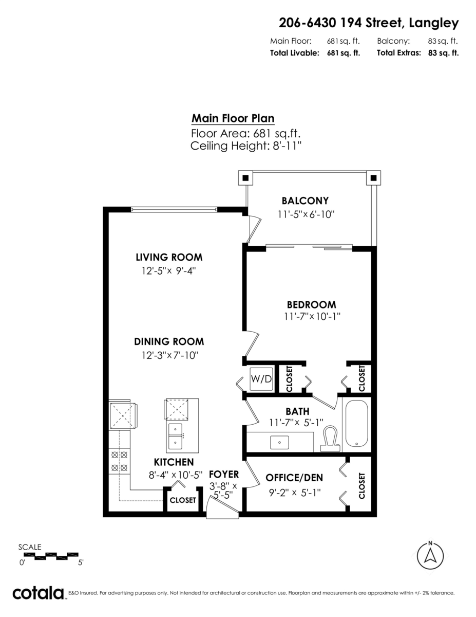 Front Yard Photo of 206 6430 194 Street, Surrey, BC