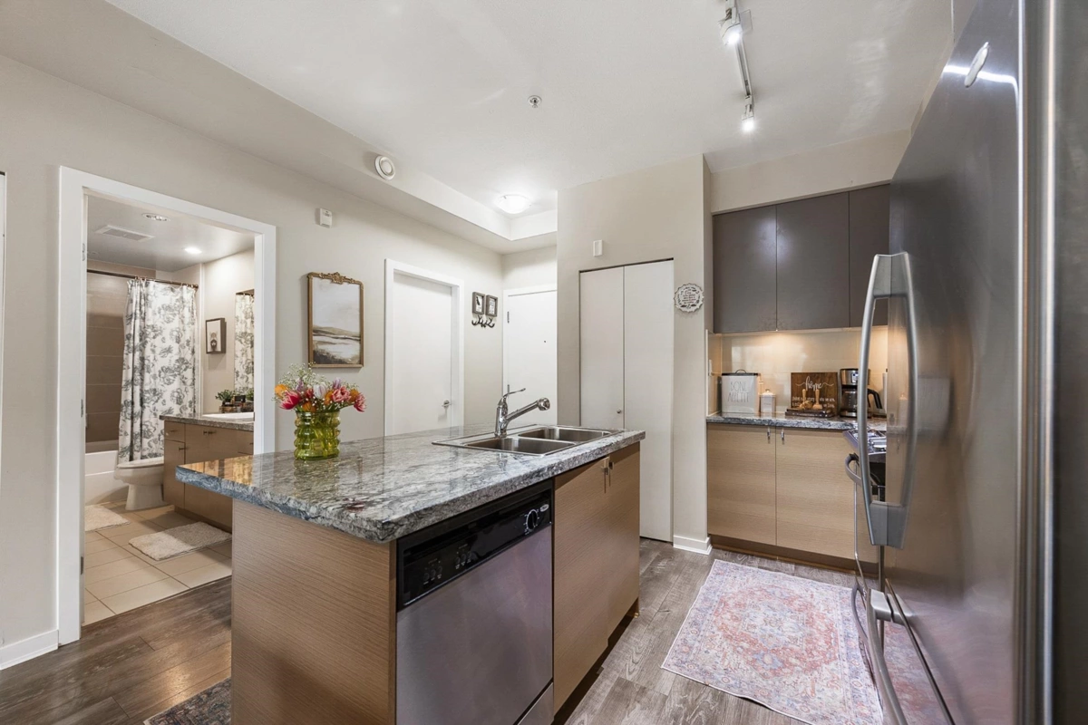 Living Room Photo of 206 6430 194 Street, Surrey, BC