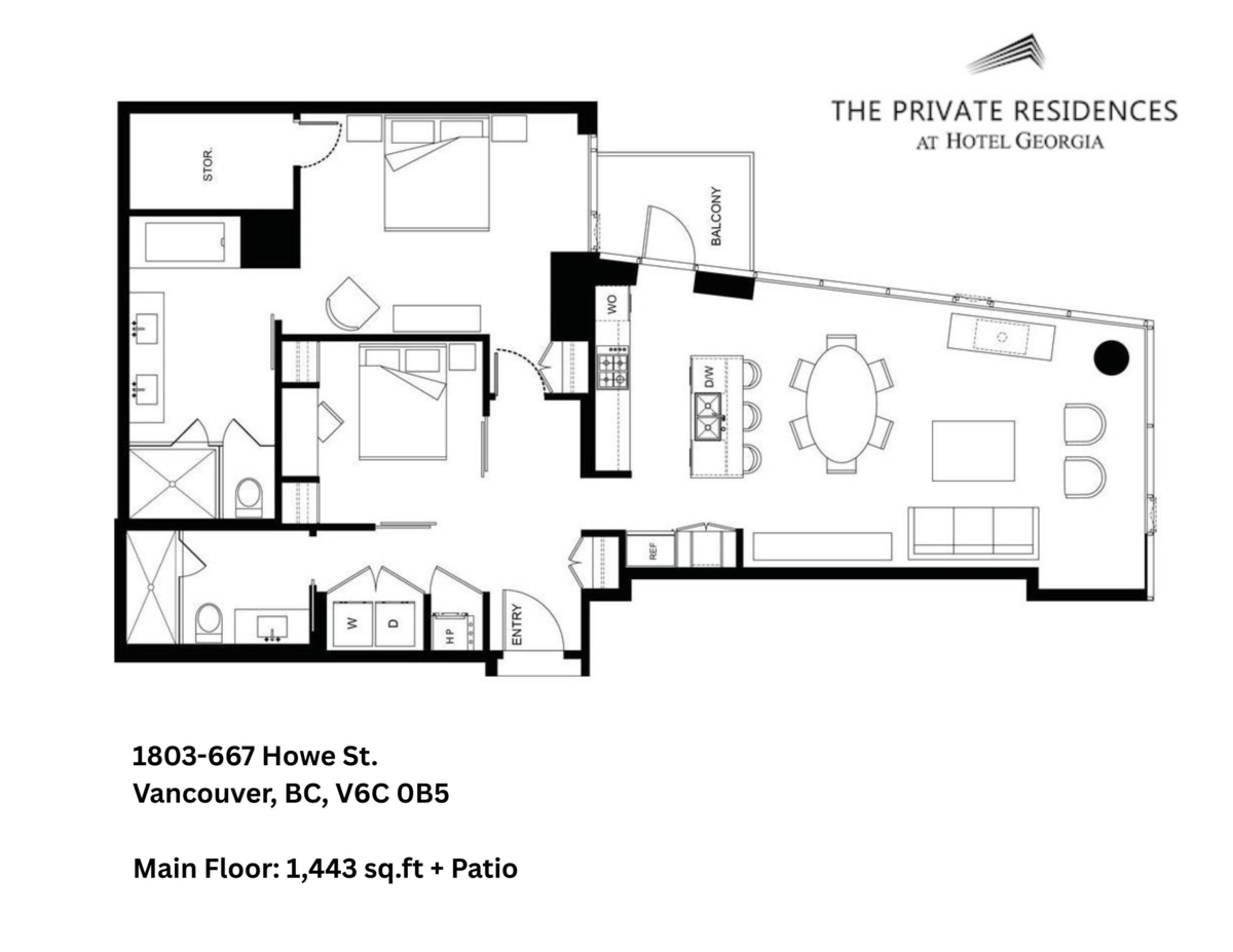 Exterior Rear Photo of 1803 667 Howe Street, Vancouver, BC