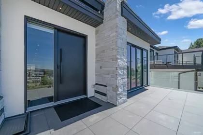 Aerial View of 11344 River Road, Surrey, BC